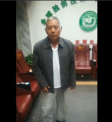 景丽的父亲脑梗后遗症做微针的案例